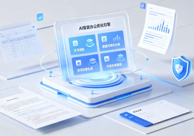 固始县AI重构现代办公体系 智能优化引擎助力企业轻量化高效运营